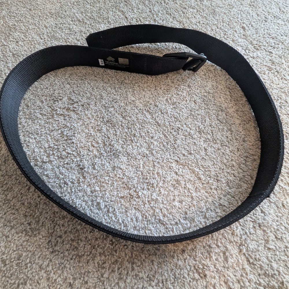Wilderness Tactical Instructor Black Belt Size 44